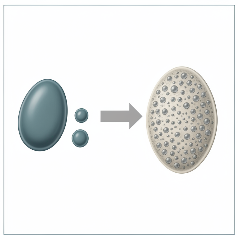 AI-generated conceptual illustration (Rhynocoris longifrons (assassin bug) haemocytes). It explains the idea and does not show study data.