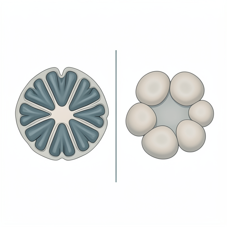 AI-generated conceptual illustration (renal medulla of broiler chicken and broiler duck). It explains the idea and does not show study data.