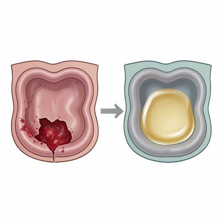 AI-generated conceptual illustration (Wistar albino rats and their stomach lining). It explains the idea and does not show study data.