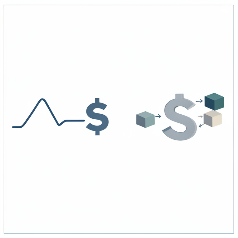 AI-generated conceptual illustration (A digital representation of the Turkish Lira currency symbol and a financial line graph). It explains the idea and does not show study data.