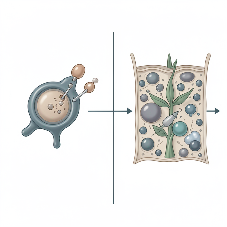 AI-generated conceptual illustration (Agricultural crop plants). It explains the idea and does not show study data.