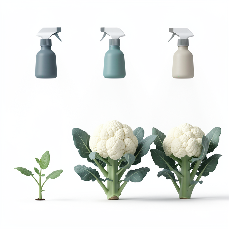 AI-generated conceptual illustration (cauliflower plants). It explains the idea and does not show study data.