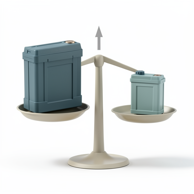 AI-generated conceptual illustration (electric tractor batteries). It explains the idea and does not show study data.