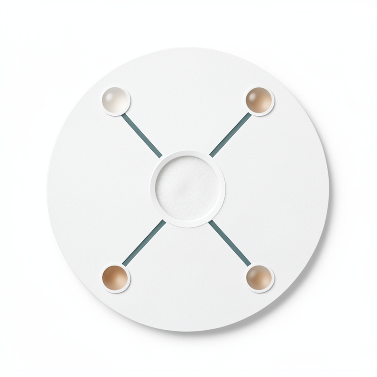 AI-generated conceptual illustration (microfluidic paper-based analytical device). It explains the idea and does not show study data.