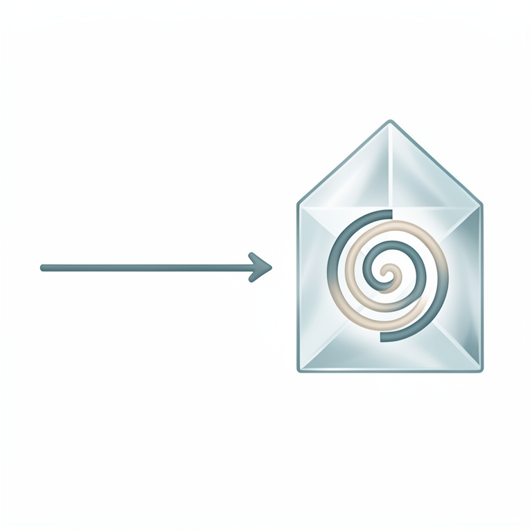 AI-generated conceptual illustration (Plane polarized light beam entering a birefringent crystal). It explains the idea and does not show study data.