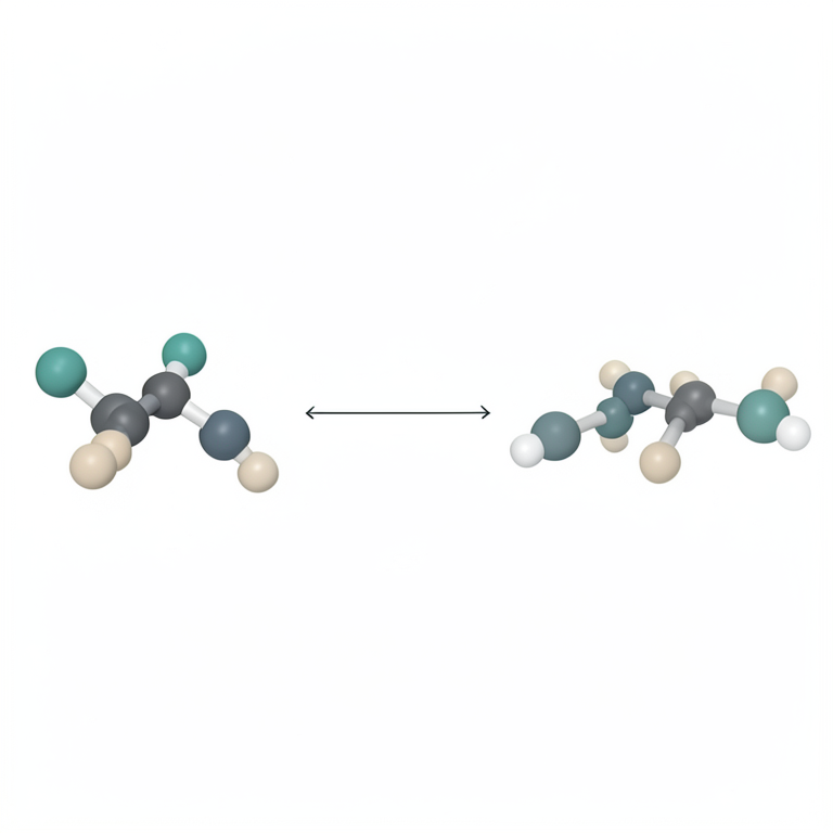 AI-generated conceptual illustration (acyclic nucleoside phosphonate molecules). It explains the idea and does not show study data.