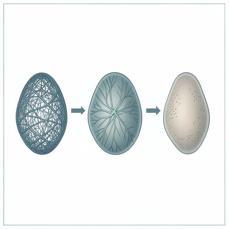 AI-generated conceptual illustration (breast cancer cells). It explains the idea and does not show study data.