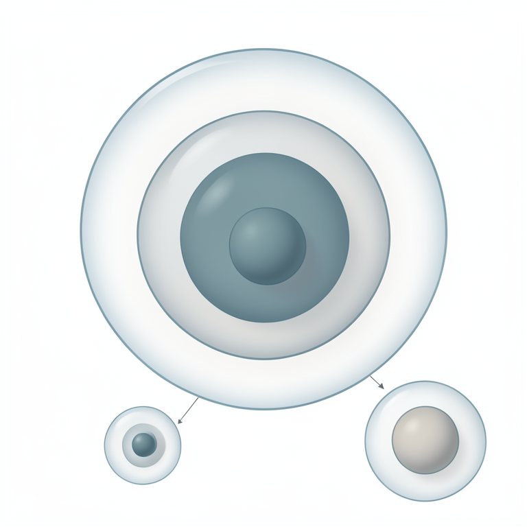 AI-generated conceptual illustration (Abstract mathematical topological spaces represented as nested geometric spheres). It explains the idea and does not show study data.