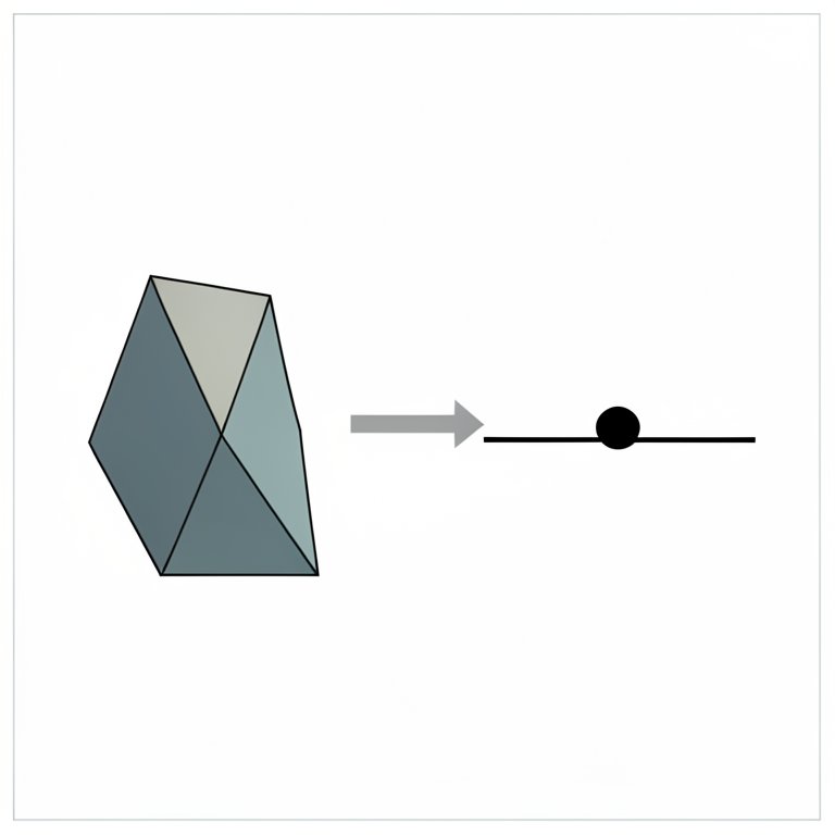 AI-generated conceptual illustration (A mathematical schematic of a trapezoidal fuzzy number and a linear number line). It explains the idea and does not show study data.