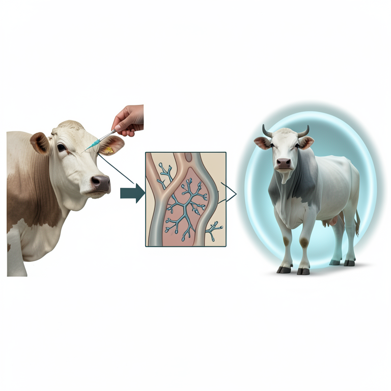 AI-generated conceptual illustration (Bali cattle). It explains the idea and does not show study data.