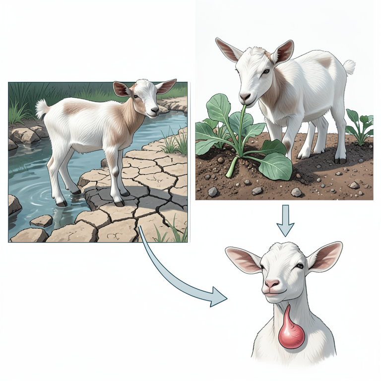 AI-generated conceptual illustration (goat kids). It explains the idea and does not show study data.