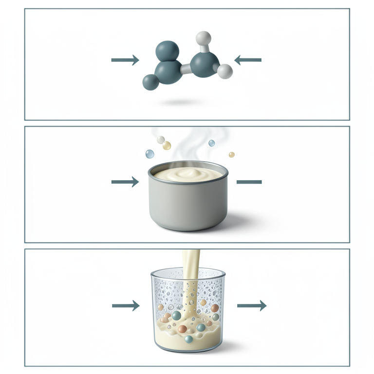AI-generated conceptual illustration (cow milk). It explains the idea and does not show study data.