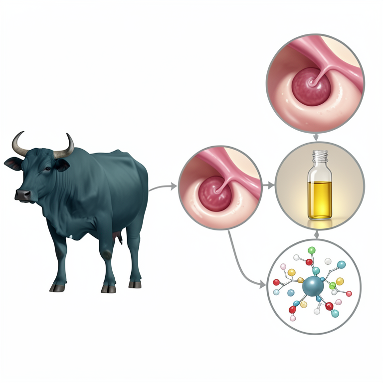 AI-generated conceptual illustration (Murrah buffaloes). It explains the idea and does not show study data.