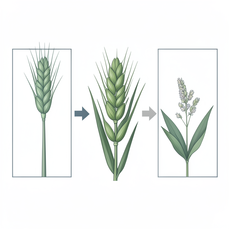 AI-generated conceptual illustration (forage oat (Avena sativa L.) plants). It explains the idea and does not show study data.