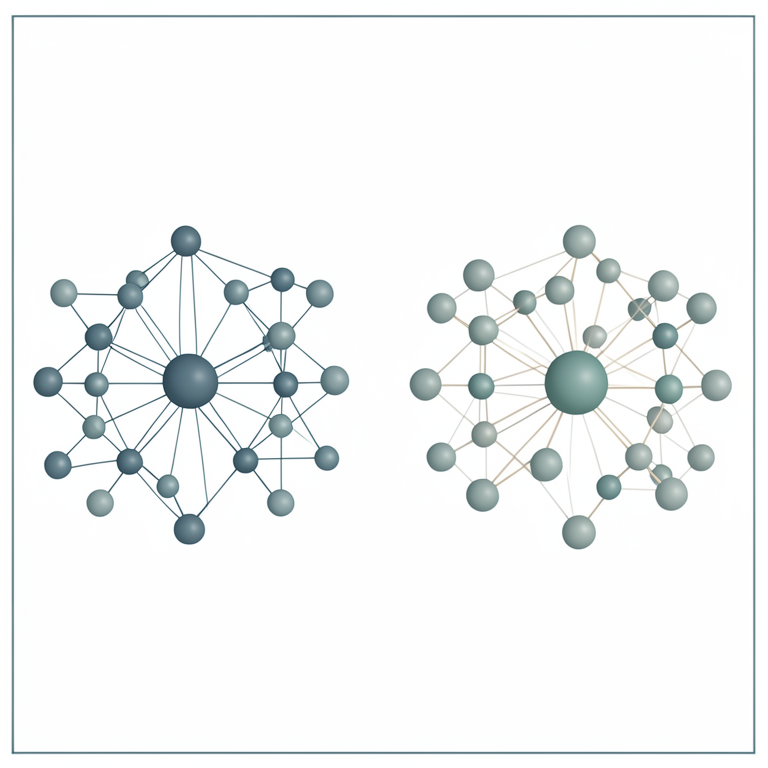 AI-generated conceptual illustration (A mathematical graph consisting of vertices and edges). It explains the idea and does not show study data.