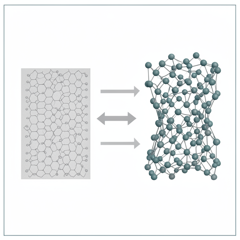 AI-generated conceptual illustration (graphene-based nanocomposite anode material). It explains the idea and does not show study data.