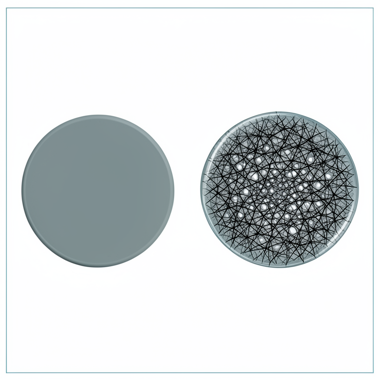 AI-generated conceptual illustration (glassy carbon electrode modified with multi-walled carbon nanotubes and Nafion polymer). It explains the idea and does not show study data.