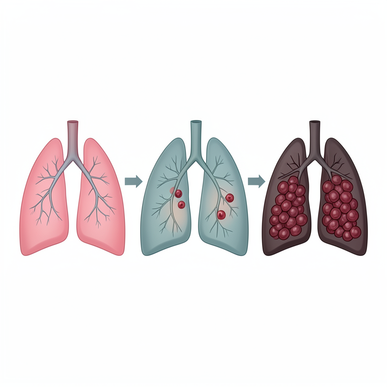 AI-generated conceptual illustration (human lungs and blood vessels). It explains the idea and does not show study data.