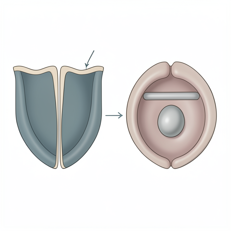 AI-generated conceptual illustration (Shih Tzu dog bladder). It explains the idea and does not show study data.