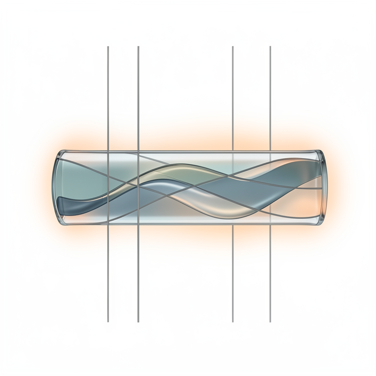 AI-generated conceptual illustration (electro-hydrodynamic fluid in a glass microchannel). It explains the idea and does not show study data.