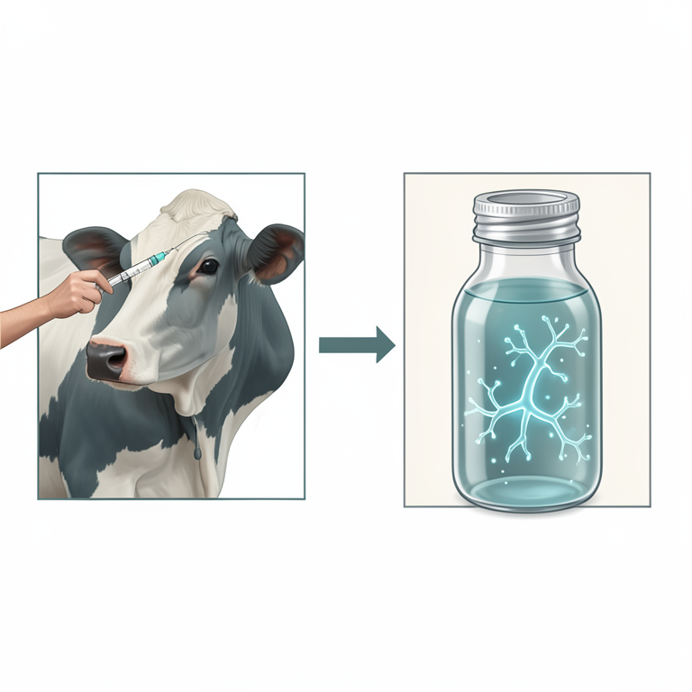 AI-generated conceptual illustration (Bali cattle). It explains the idea and does not show study data.