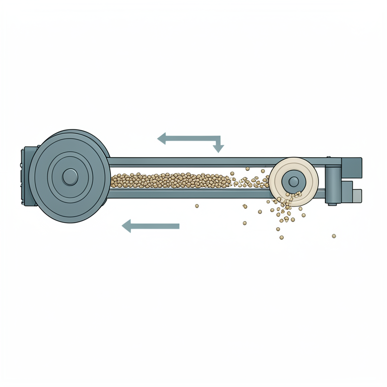 AI-generated conceptual illustration (automatic seed sowing equipment). It explains the idea and does not show study data.