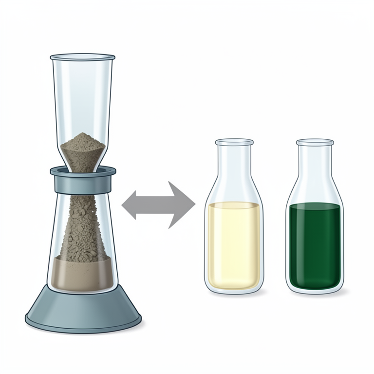 AI-generated conceptual illustration (Vernonia amygdalina leaves). It explains the idea and does not show study data.