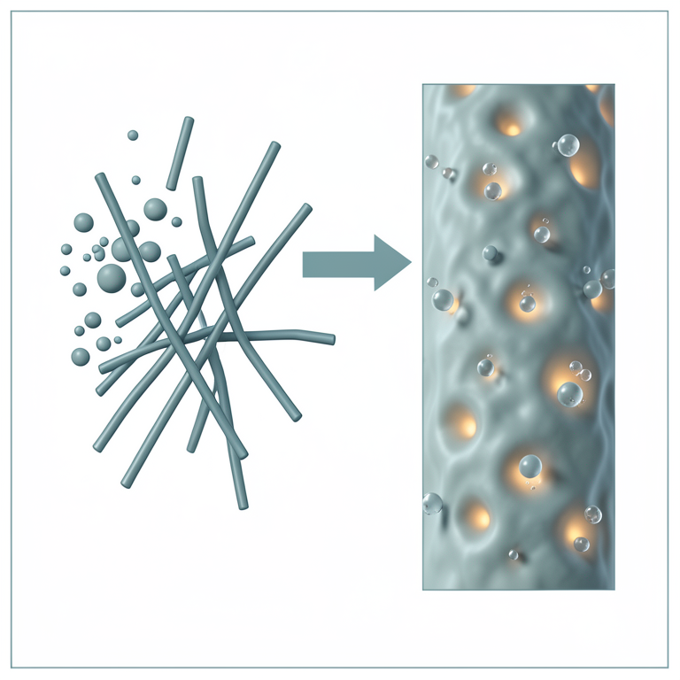 AI-generated conceptual illustration (Copper oxide nanostructures). It explains the idea and does not show study data.