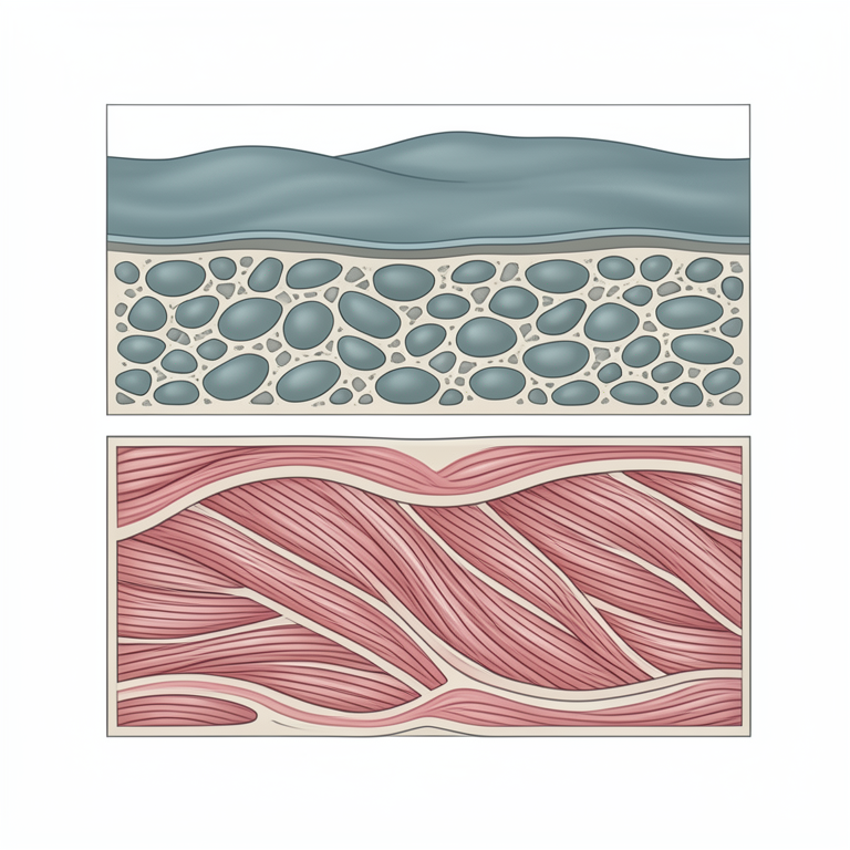 AI-generated conceptual illustration (Awassi sheep fetuses (Ovis aries) tongue tissue). It explains the idea and does not show study data.