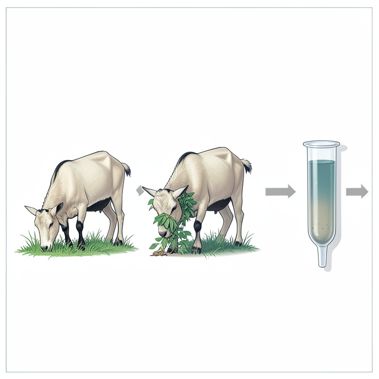 AI-generated conceptual illustration (goat bucks). It explains the idea and does not show study data.