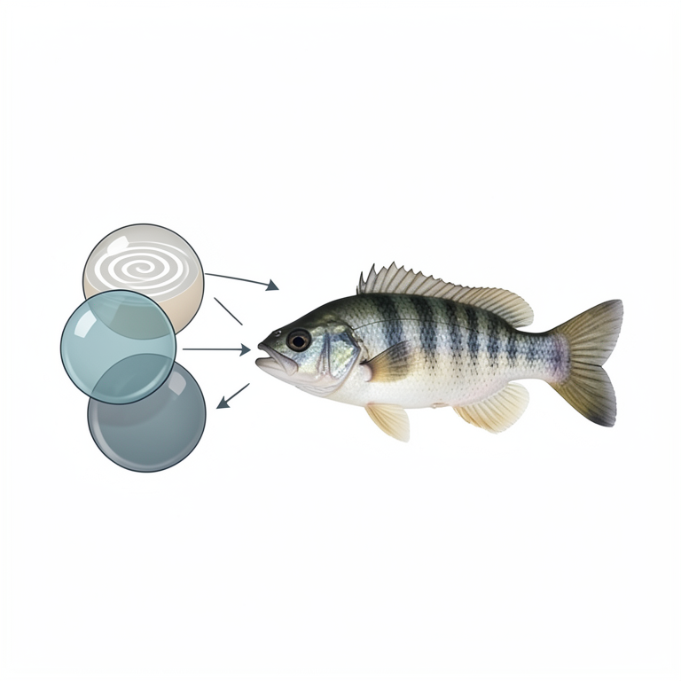 AI-generated conceptual illustration (cichlid fish). It explains the idea and does not show study data.