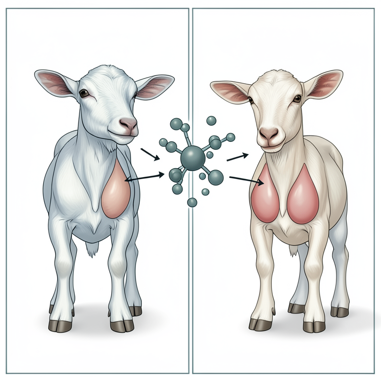 AI-generated conceptual illustration (goat kids). It explains the idea and does not show study data.