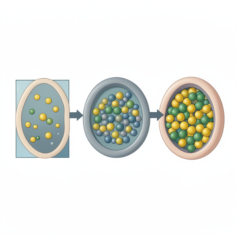 AI-generated conceptual illustration (intestinal lumen and enterocyte membrane). It explains the idea and does not show study data.