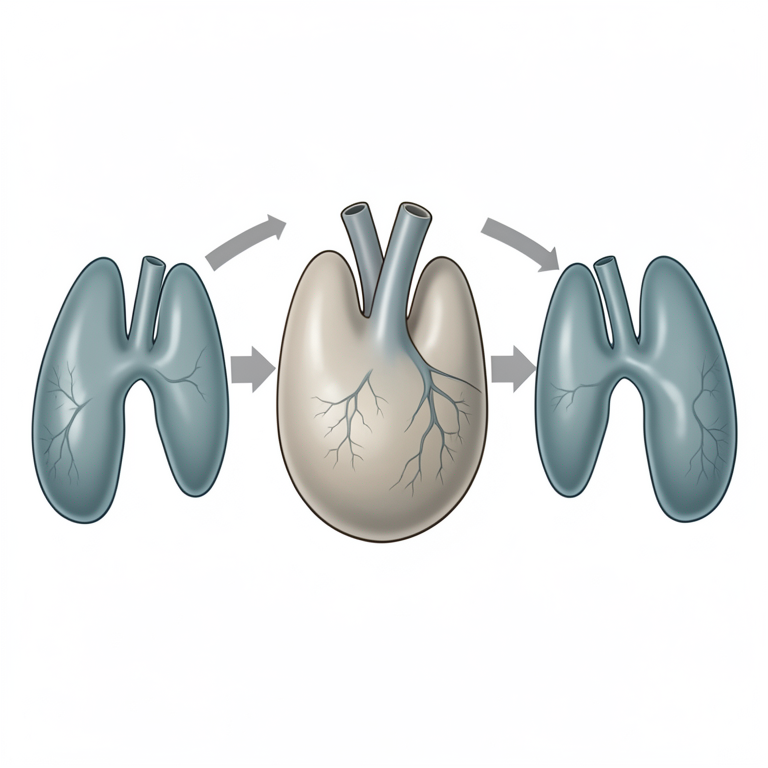 AI-generated conceptual illustration (middle-aged women's thyroid glands). It explains the idea and does not show study data.
