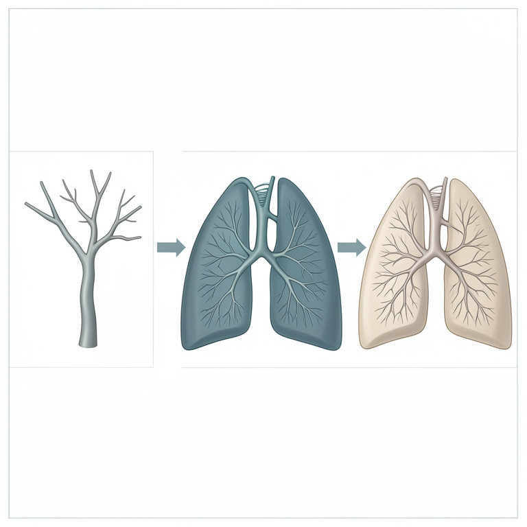 AI-generated conceptual illustration (mouse lung epithelium). It explains the idea and does not show study data.