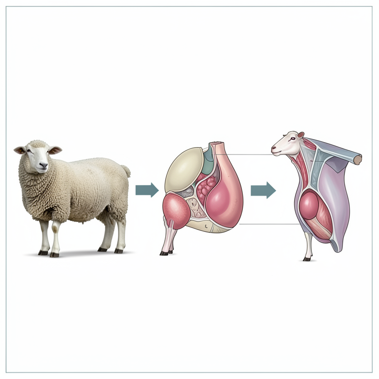 AI-generated conceptual illustration (Yalaga, Kenguri, and Bannur sheep breeds). It explains the idea and does not show study data.