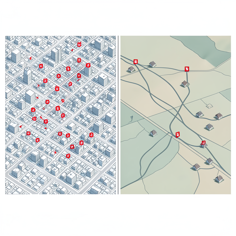 AI-generated conceptual illustration (The Buenos Aires metropolitan region urban landscape). It explains the idea and does not show study data.