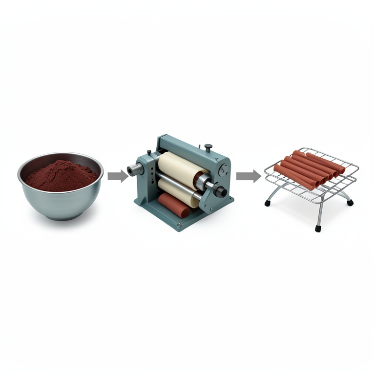 AI-generated conceptual illustration (finger millet and wheat pasta infused with kokum extract). It explains the idea and does not show study data.