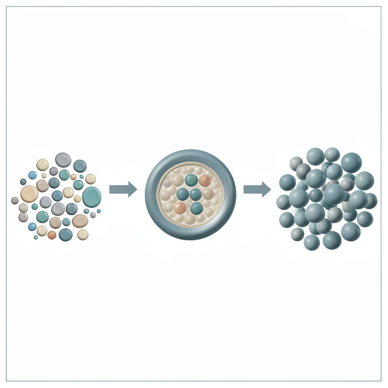 AI-generated conceptual illustration (Liposomal doxorubicin nanoparticles). It explains the idea and does not show study data.