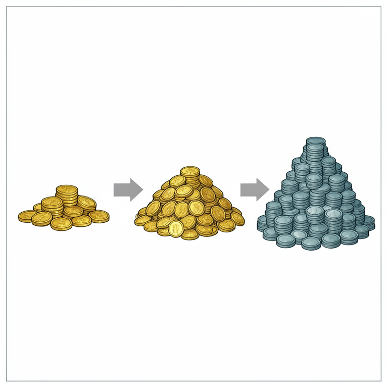 AI-generated conceptual illustration (Open-pit copper and gold mines in the Mongolian steppe). It explains the idea and does not show study data.
