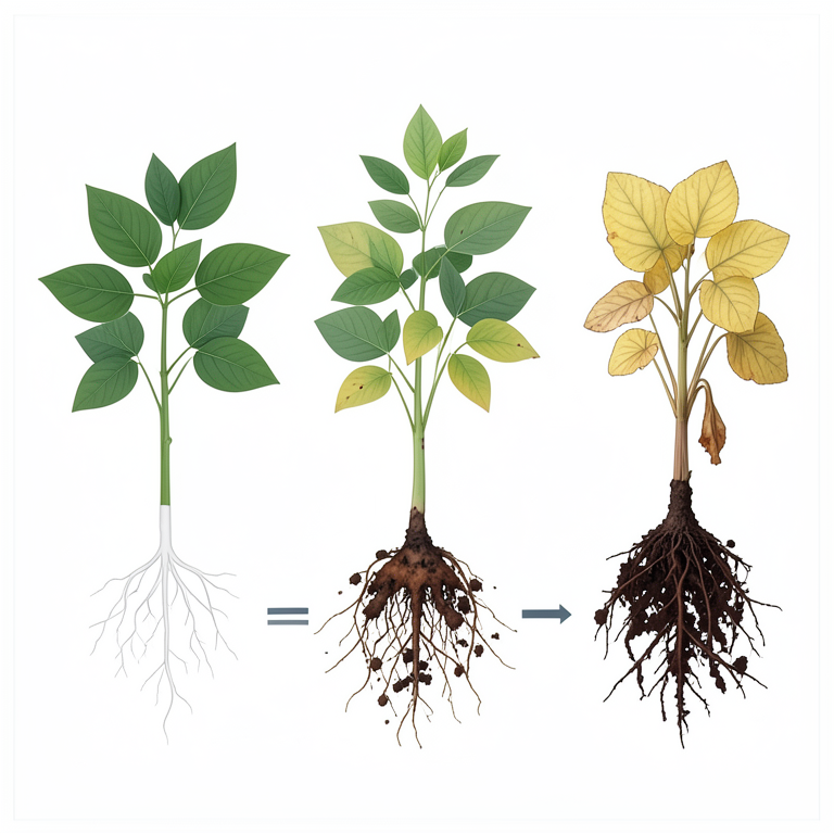 AI-generated conceptual illustration (cowpea plants). It explains the idea and does not show study data.