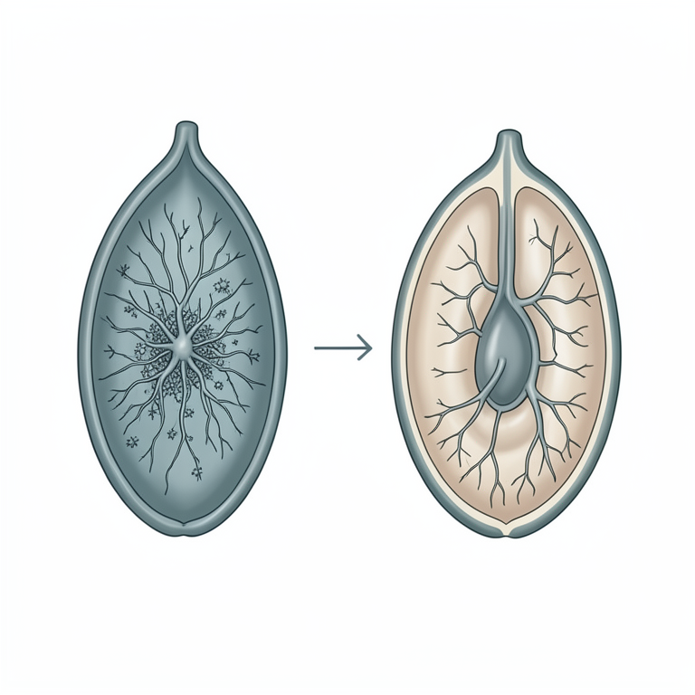 AI-generated conceptual illustration (Kabuli chickpea seeds). It explains the idea and does not show study data.