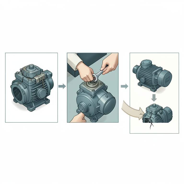 AI-generated conceptual illustration (industrial mechanical pump system). It explains the idea and does not show study data.