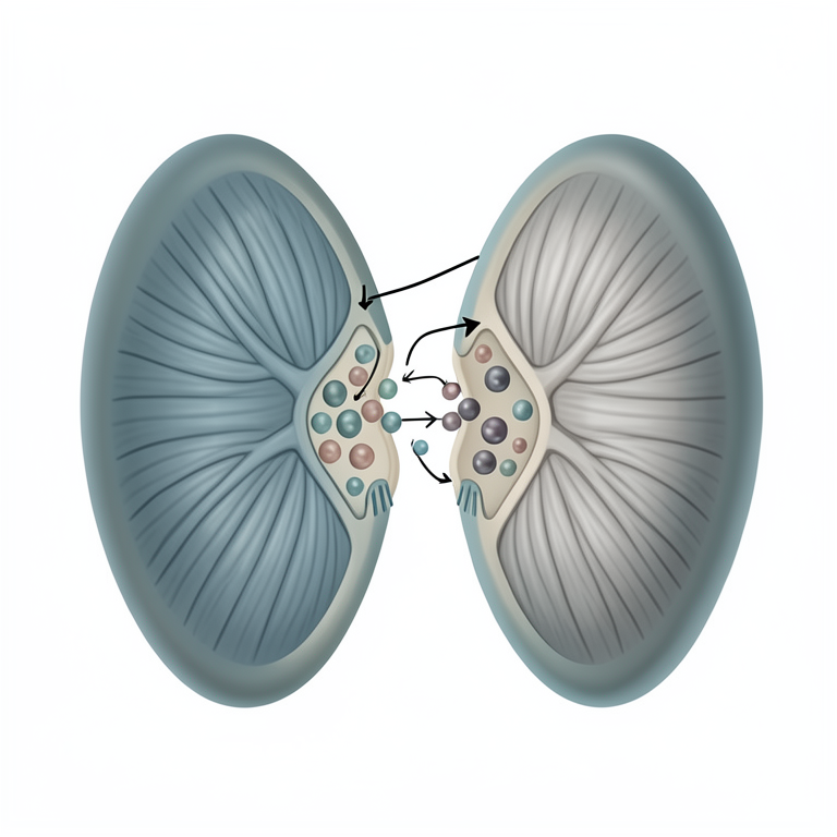 AI-generated conceptual illustration (rat ventricular cardiomyocytes). It explains the idea and does not show study data.