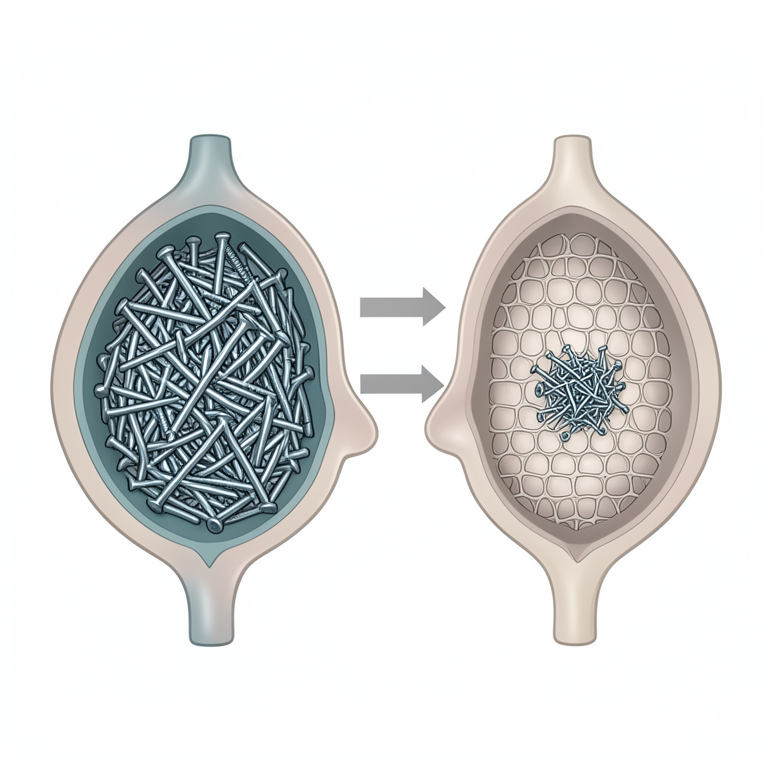 AI-generated conceptual illustration (bovine rumen and reticulum). It explains the idea and does not show study data.