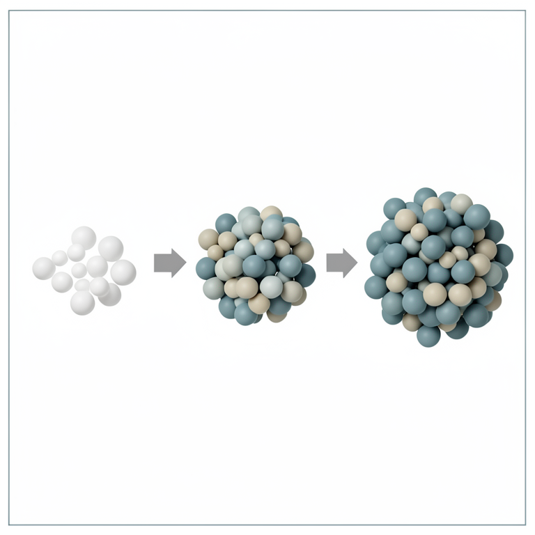 AI-generated conceptual illustration (zinc oxide nanoparticles). It explains the idea and does not show study data.