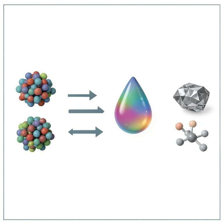 AI-generated conceptual illustration (Nano-scale metal oxide clusters and environmental pollutants). It explains the idea and does not show study data.