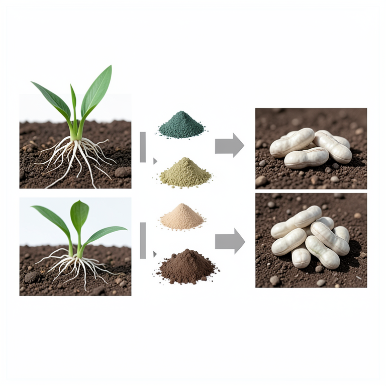 AI-generated conceptual illustration (common bean seeds (Phaseolus vulgaris)). It explains the idea and does not show study data.