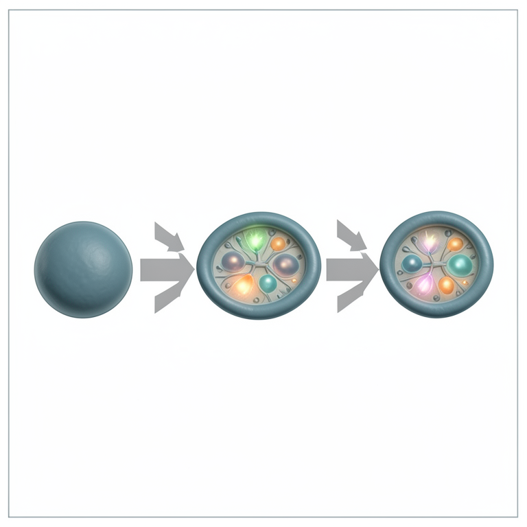 AI-generated conceptual illustration (Escherichia coli bacteria). It explains the idea and does not show study data.