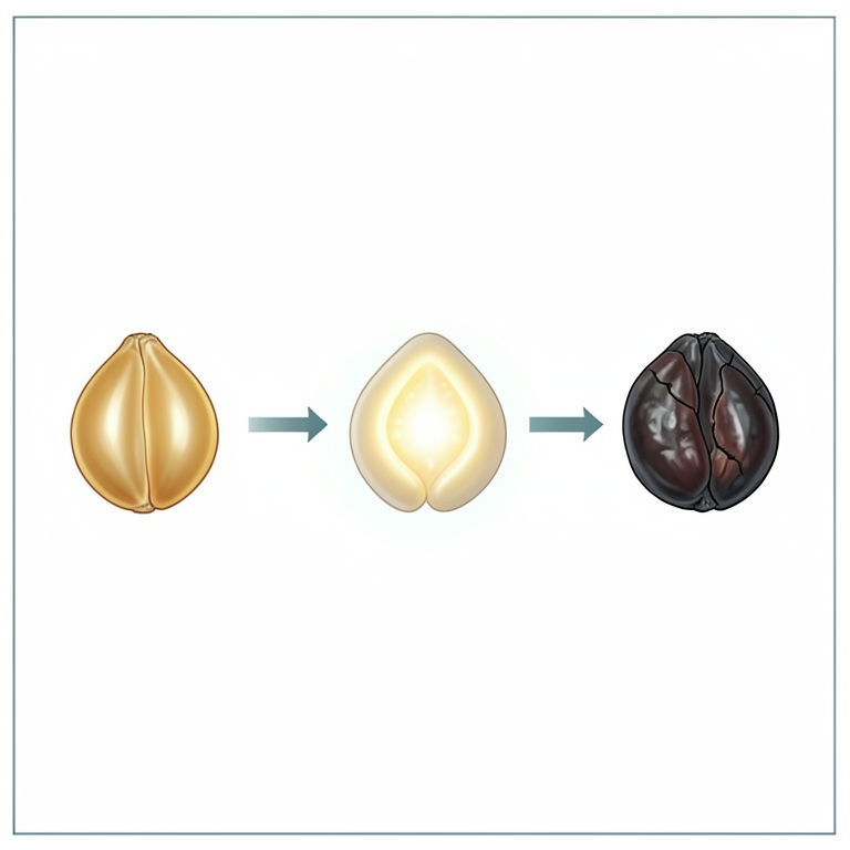 AI-generated conceptual illustration (wheat seeds). It explains the idea and does not show study data.